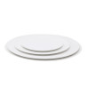 29 CM FLAT PLATE, WHITE SLIM