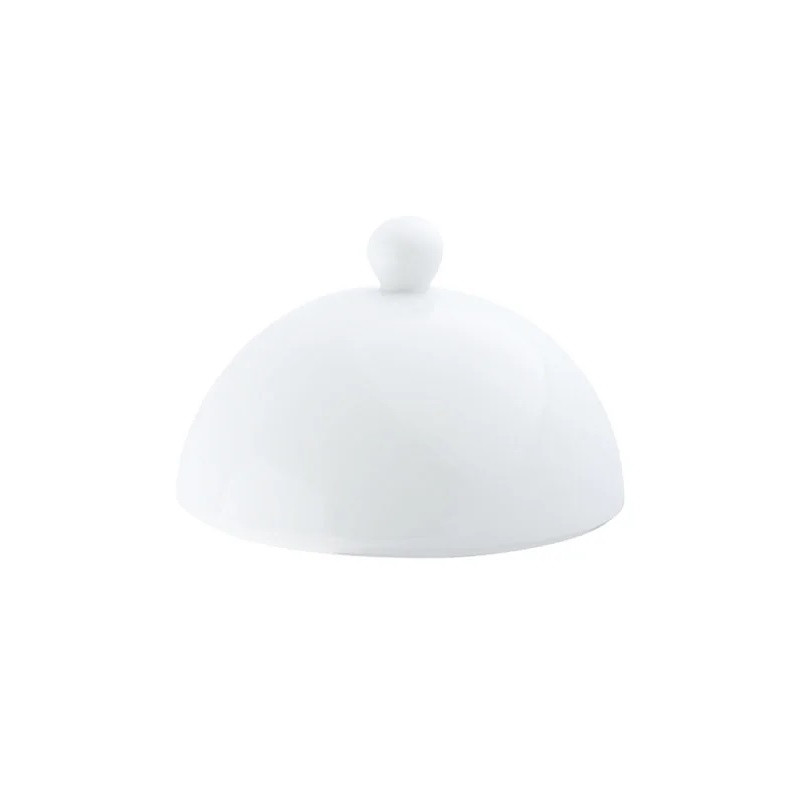 CLOCHE 12,5 CM, HEMISPHERE BIANCO