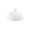 CLOCHE 12,5 CM, HEMISPHERE BIANCO