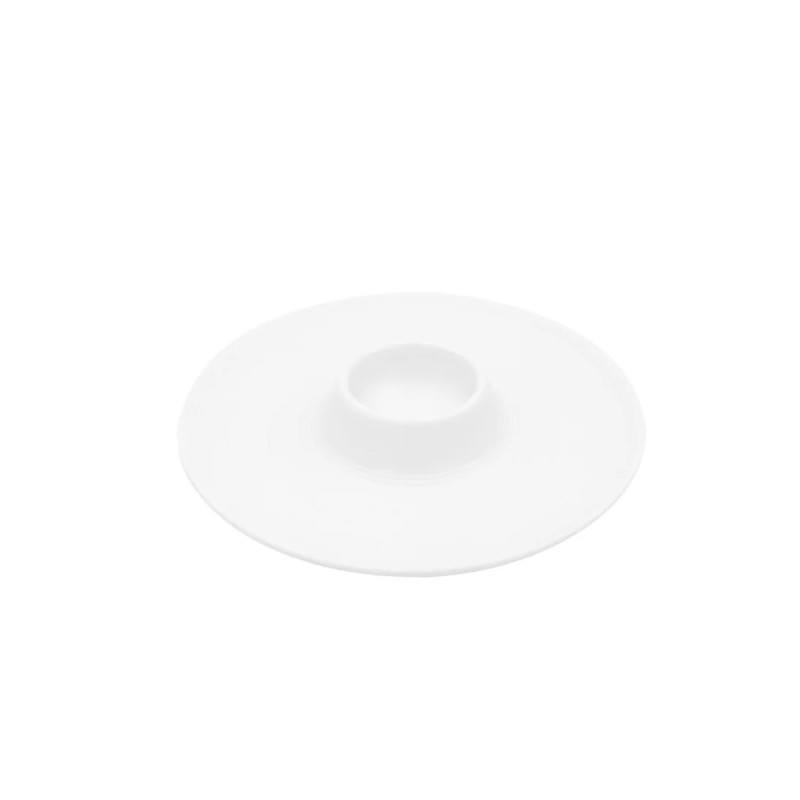 EGG CUP, SATIN WHITE HEMISPHERE
