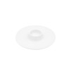 EGG CUP, SATIN WHITE HEMISPHERE