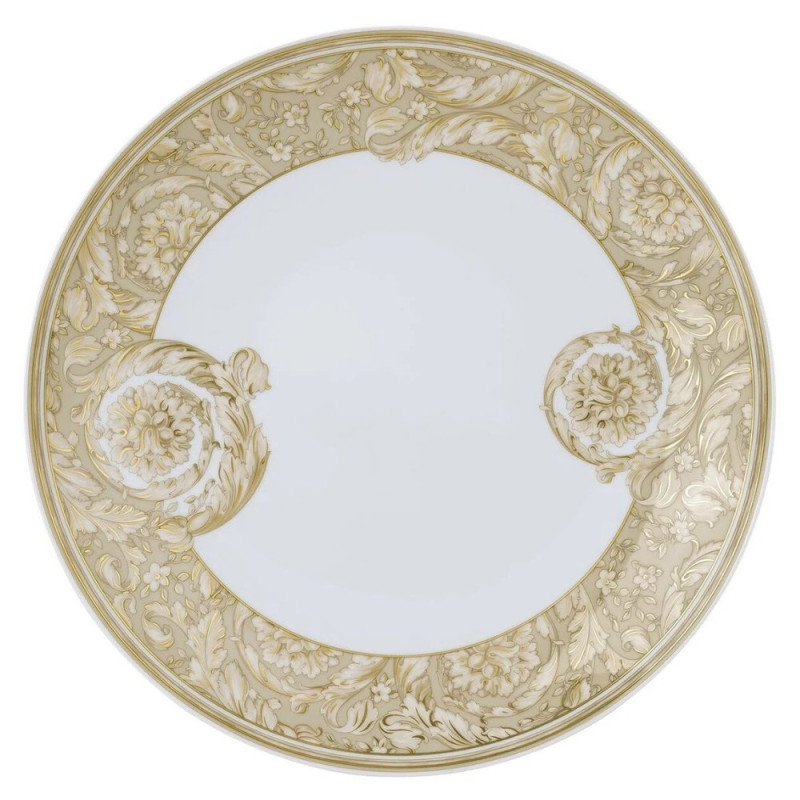 PIATTO PIANO 28CM BAROCCO BEIGE 19335-403782-10229