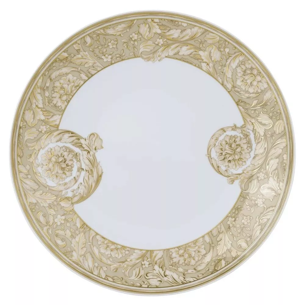 PIATTO PIANO 28CM BAROCCO BEIGE 19335-403782-10229
