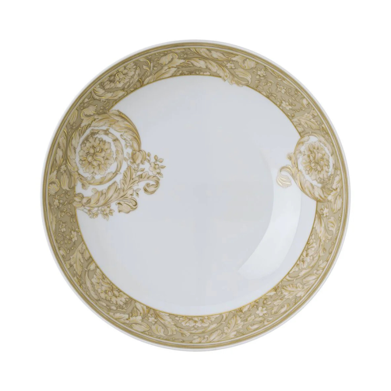 PIATTO FONDO 22 CM BAROCCO BEIGE 19335-403782-10322