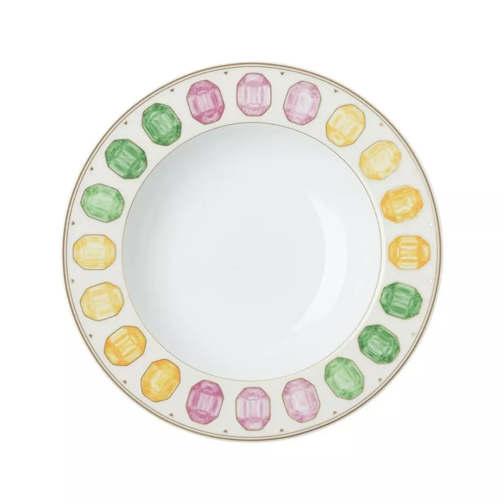 PIATTO FONDO 24CM IDYLLIA MARSHMALLOW 19850-426400-10324