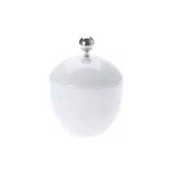 SUGAR BOWL WITH STEEL,...