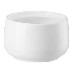 SUGAR BOWL WITH LID, BONE CHINA NEVE