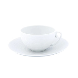 BREAKFAST CUP WITH SAUCER,...