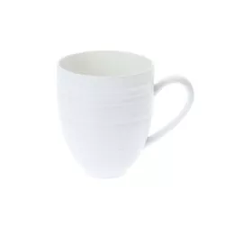 MUG, HEMISPERE BIANCO SATINATA