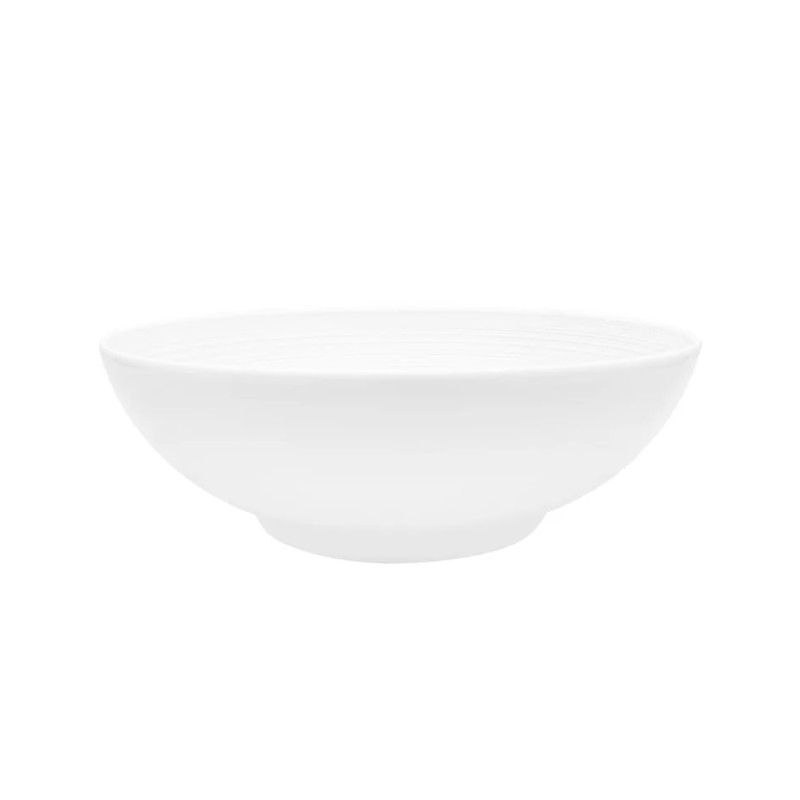 17 CM BOWL, SATIN WHITE HEMISPHERE