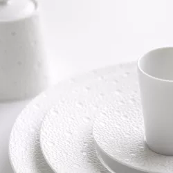 TAZZA BRODO CON PIATTO ECUME BIANCO