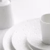 TAZZA BRODO CON PIATTO ECUME BIANCO