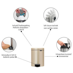 5 LT PEDAL BIN, NEWICON