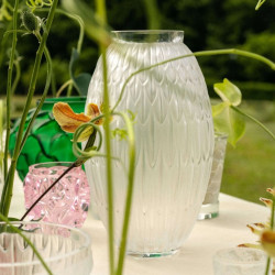 PLUMES GRAND VASE 36 CM, CRYSTAL 10811100