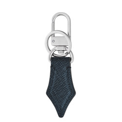 PORTA CHIAVI PENNINO IN PELLE, SARTORIAL TWEED BLUE 220357