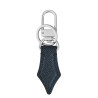 SARTORIAL LEATHER KEY RING, SARTORIAL TWEED BLUE 220357