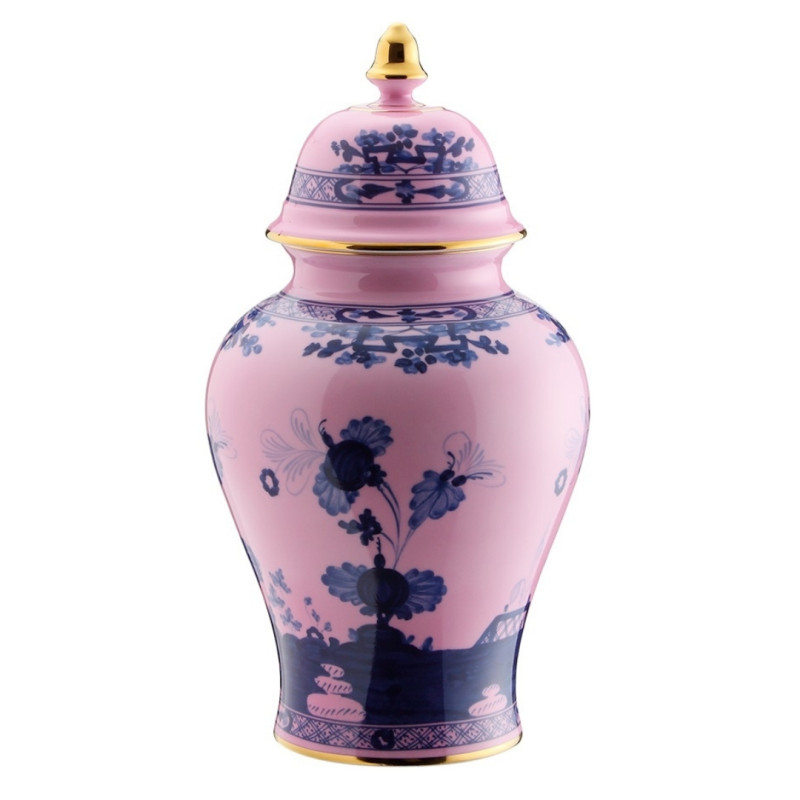 38 CM POTICHE VASE, ORIENTE ITALIANO