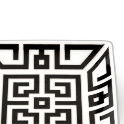 PORCELAIN CHANGE TRAY 13 CM, LABIRINTO