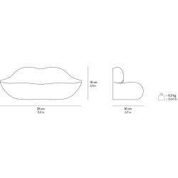 RED MOUTH SOFA, LIMITED EDITION