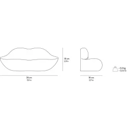 RED MOUTH SOFA, LIMITED EDITION