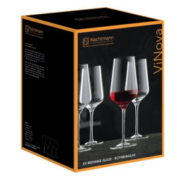 SET 4 CALICI VINO ROSSO, VINOVA 98073