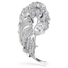 IDYLLIA: BROOCH WHITE, RHODIUM PLATING 5747549