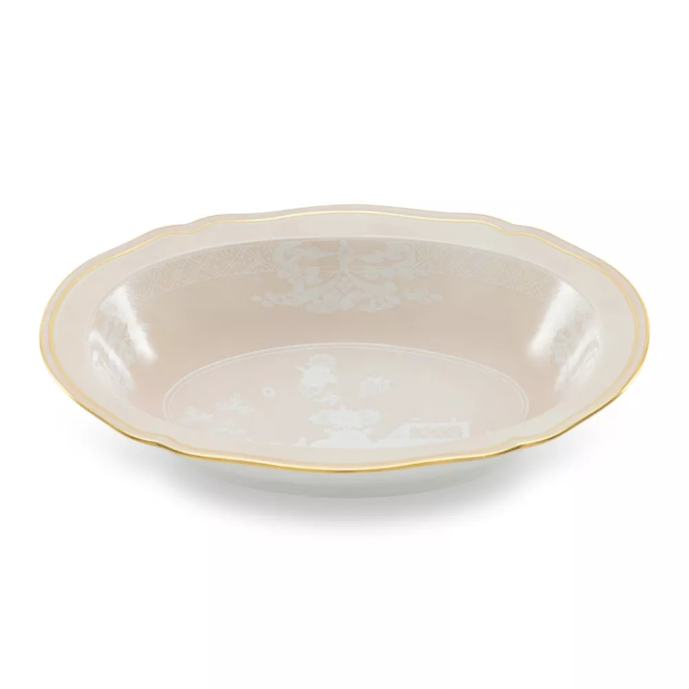 VASSOIO OVALE FONDO 25 CM, ORIENTE ITALIANO