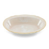 VASSOIO OVALE FONDO 25 CM, ORIENTE ITALIANO