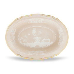 VASSOIO OVALE FONDO 25 CM, ORIENTE ITALIANO