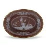 VASSOIO OVALE FONDO 25 CM, ORIENTE ITALIANO