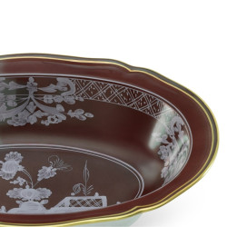 VASSOIO OVALE FONDO 25 CM, ORIENTE ITALIANO