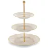 PORCELAIN 3 TIERED SERVER, ORIENTE ITALIANO