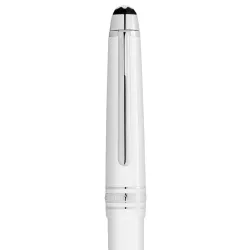 WHITE ROLLERBALL PEN, MEISTERSTUCK CLASSIQUE 137121