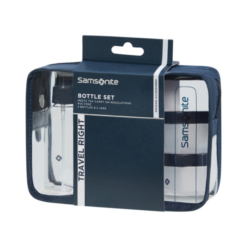 SET FLACONI VIAGGIO BLUE KR7.01.001 TA REVOLUTION