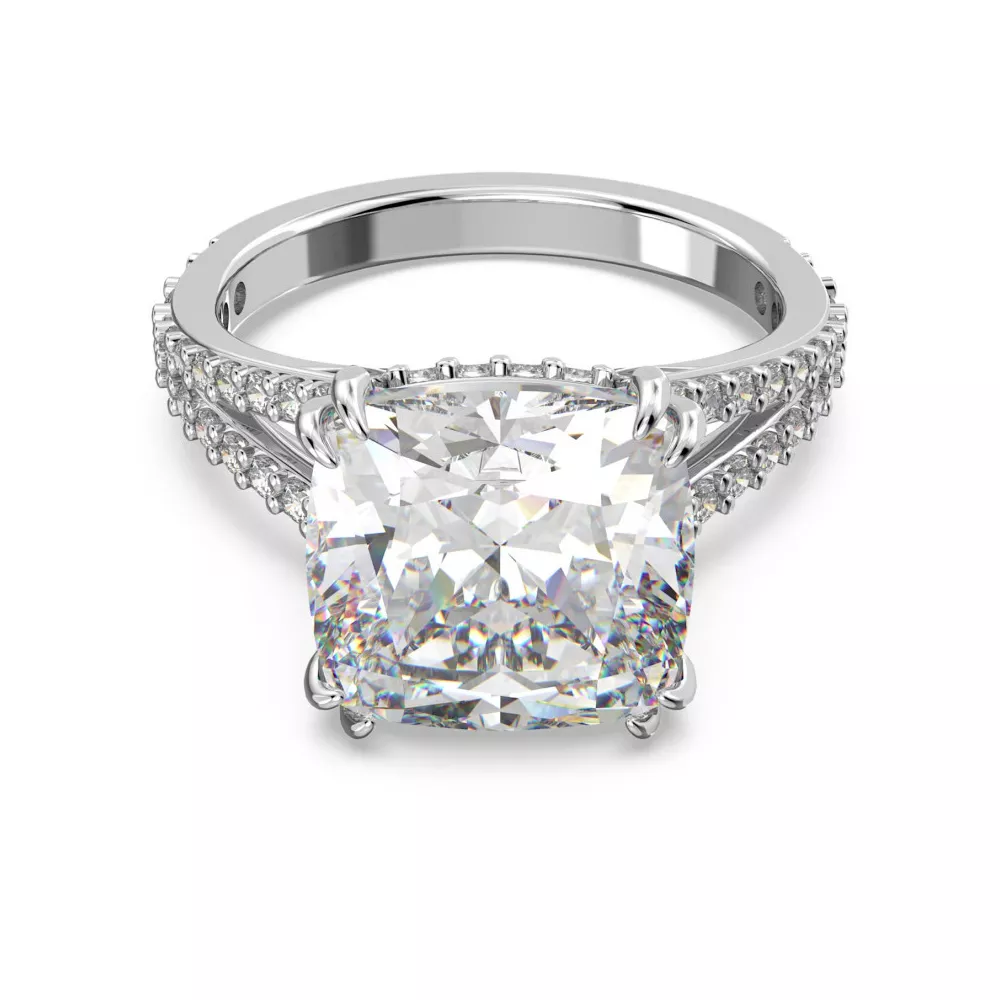 STILLA SQUARED RING 52, WHITE 5709901