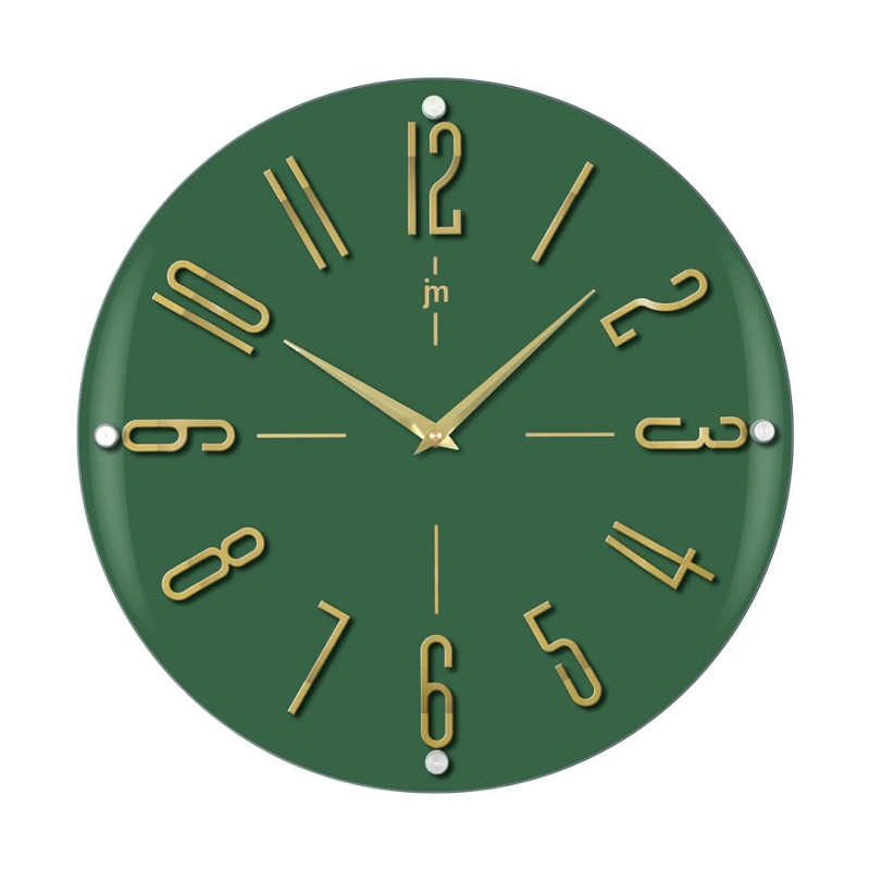 GREEN WALL CLOCK 39.4CM 00974V