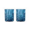SET DI 2 BICCHIERI DA WHISKY NOBLESSE BLU - 104243