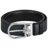 REVERSIBLE BELT, BLACK AND BLUE 198572