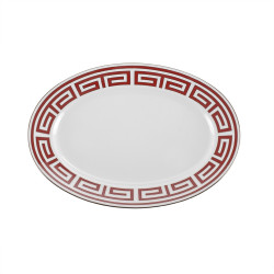 34 CM OVAL TRAY, LABIRINTO