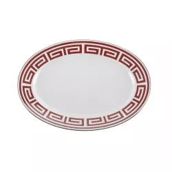 34 CM OVAL TRAY, LABIRINTO