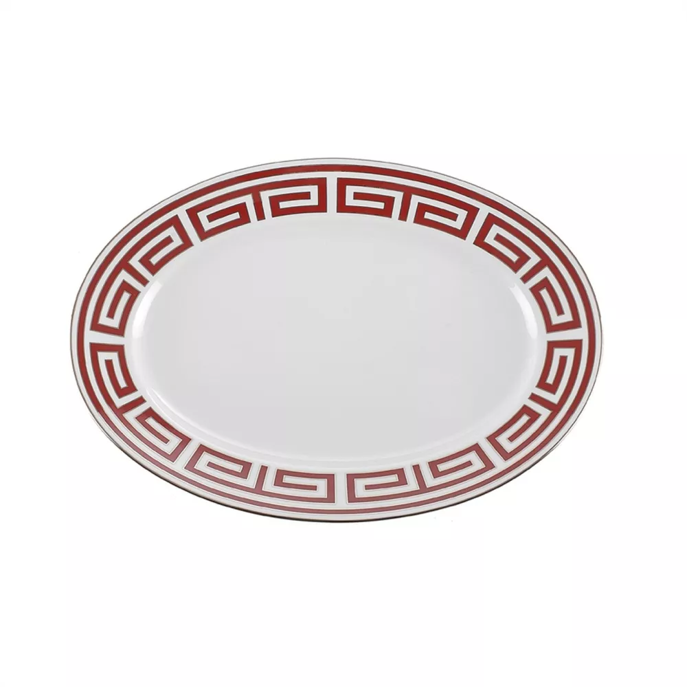 34 CM OVAL TRAY, LABIRINTO