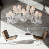 16 LIGHTS CHANDELIER, ELLIPSE 2608761
