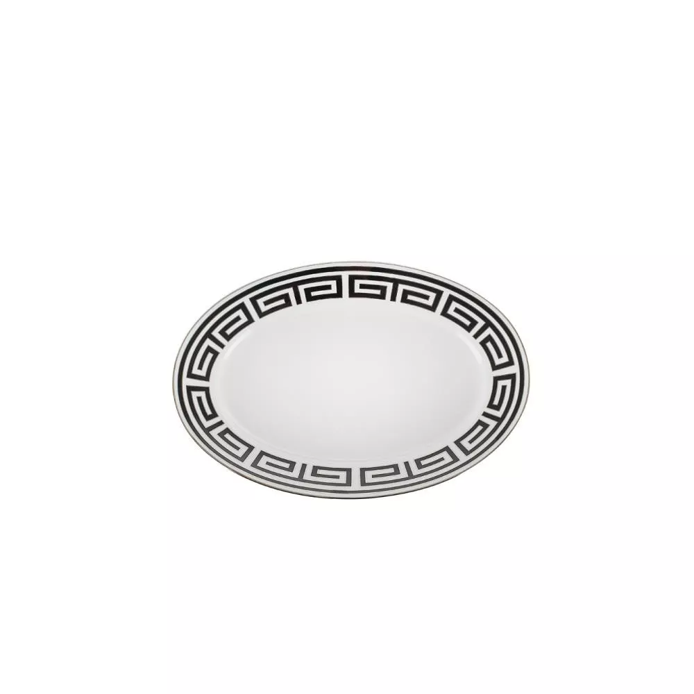 34 CM OVAL TRAY, LABIRINTO