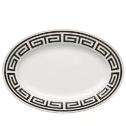 40 CM OVAL TRAY, LABIRINTO