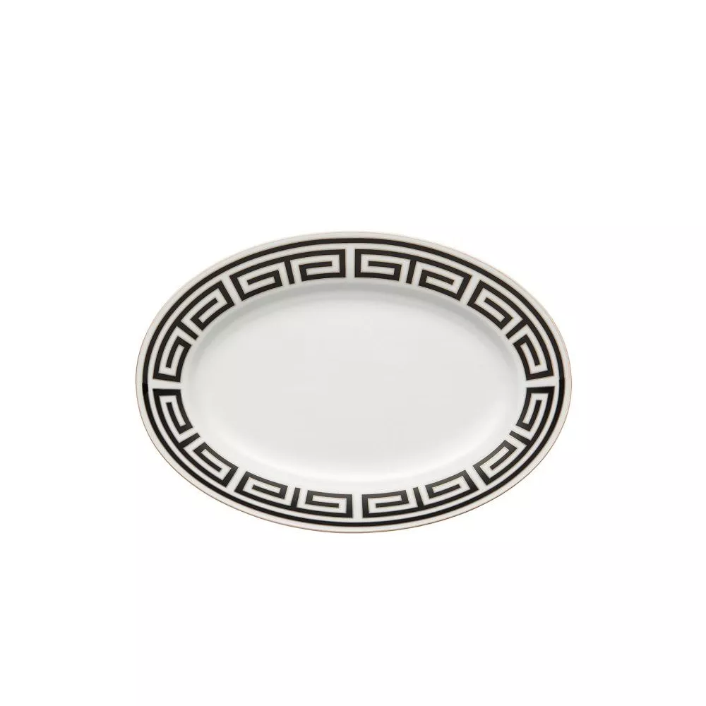 40 CM OVAL TRAY, LABIRINTO