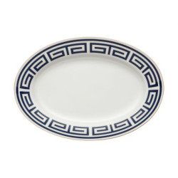 40 CM OVAL TRAY, LABIRINTO