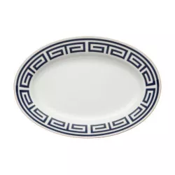 40 CM OVAL TRAY, LABIRINTO