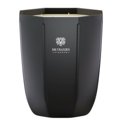 ROSA E TOBACCO SCENTED CANDLE, ONYX VASE