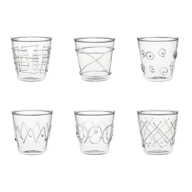 SET DI 6 BICCHIERI LIQUORE, LOLLIPOP LOL011/101