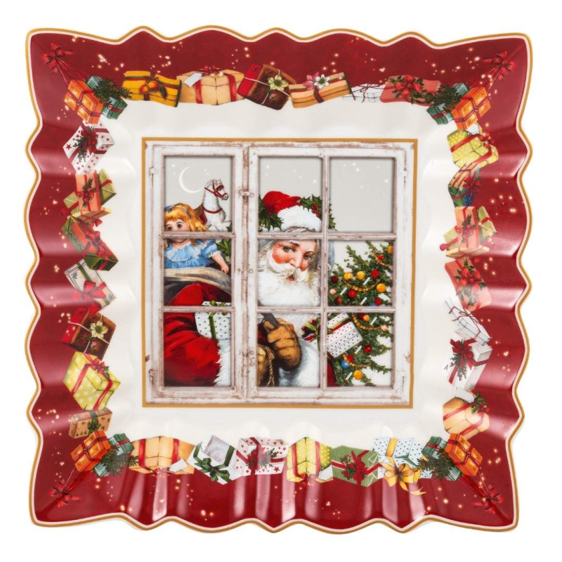 COPPA QUADRATA 23 CM BABBO NATALE, TOYS FANTASY 8332/3718
